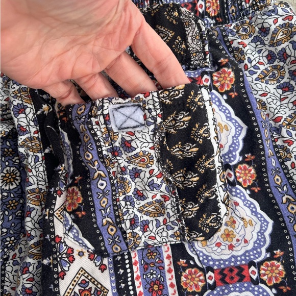 Rewash Medium Jogger Pants Mixed Media Elastic Drawstring Waist - Picture 5 of 9